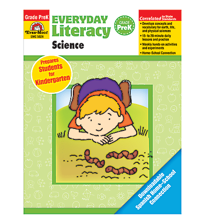 Evan-Moor® Everyday Literacy: Science, Grade Pre-K