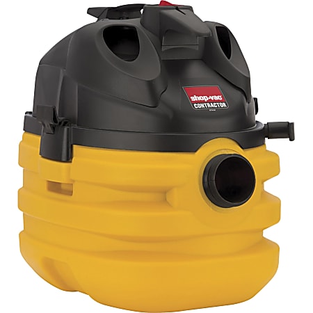 Shop-Vac 6.0 Peak HP Contractor Portable Wet Dry Vac, 5 Gallon, Yellow/Black