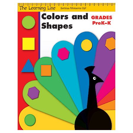 Evan-Moor® Learning Line: Shapes And Colors, Grades Pre-K-K