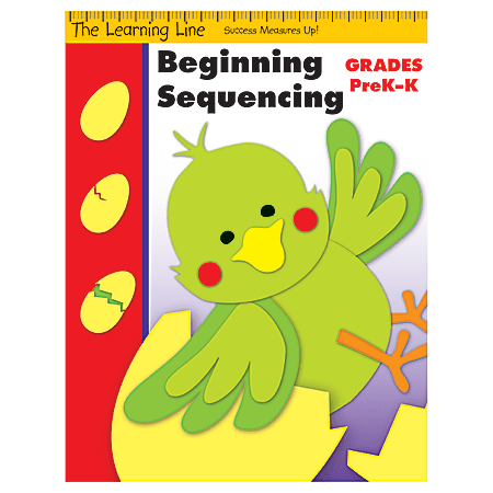 Evan-Moor® Learning Line: Beginning Sequencing, Grades Pre-K-K