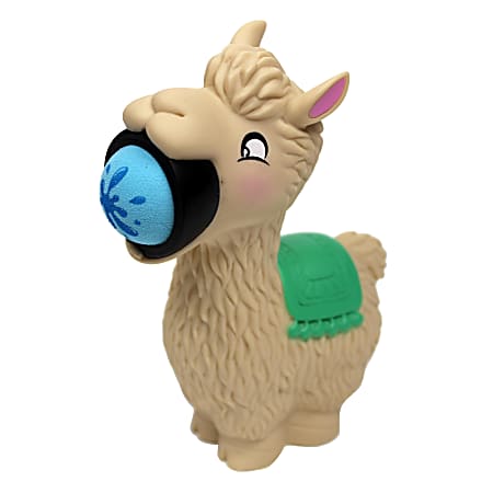 Hog Wild Toys Squeeze Poppers, Llama, Multicolor, Pack Of 12 Poppers