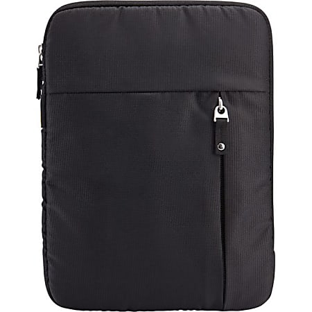 Case Logic Tablet Sleeve + Pocket - Protective sleeve for tablet - nylon - black - 10"