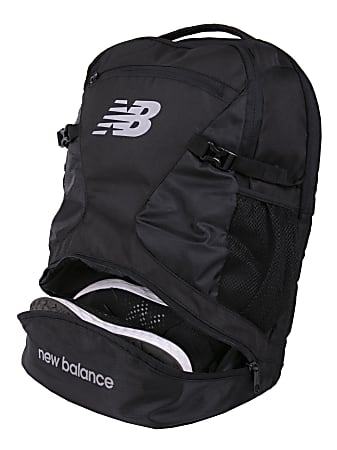New Balance Champ Backpack With 17 Laptop Pocket Black Office Depot