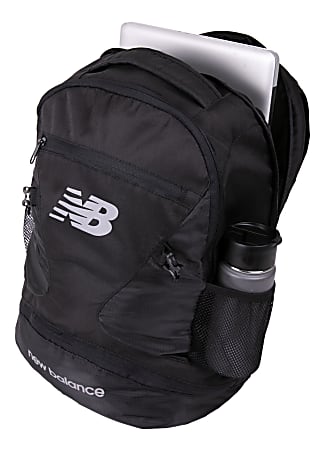 New Balance Champ Backpack With 17 Laptop Pocket Black Office Depot