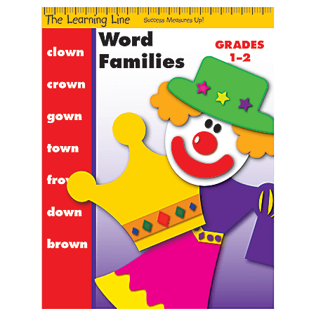 Evan-Moor® Learning Line: Word Families, Grades 1-2