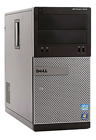 Dell™ Optiplex 3010 Tower Refurbished Desktop PC, Intel® Core™ i5, 8GB Memory, 1TB 	Hard Drive, Windows® 10 Pro, D3010TI581WP