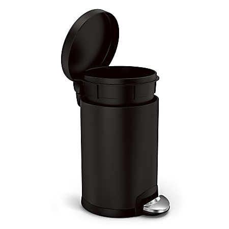 HUMAN MADE RIN Trash can round 新品未使用 simplehuman Mini Round Step Trash Can 1.2 Gallons 12.1 H x 7.6 W x