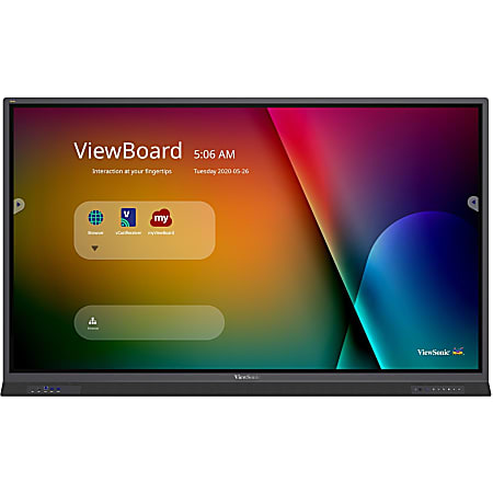 ViewSonic ViewBoard IFP7552-1TAA - 4K TAA Compliant Interactive Display with Integrated Software - 400 cd/m2 - 75" - ViewBoard IFP7552-1TAA - 4K TAA Compliant Interactive Display with Integrated Software - 400 cd/m2 - 75"