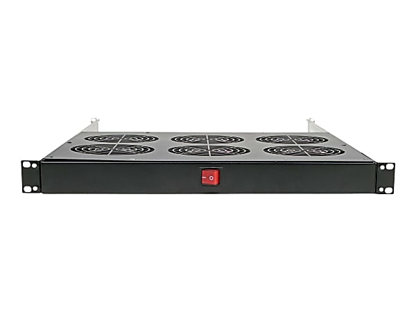 Eaton Tripp Lite Series Fan Tray for 19 in. Racks - 1U, 9 120V High-Performance Fans, 864 CFM, C14 Inlet - SRFANTRAY9