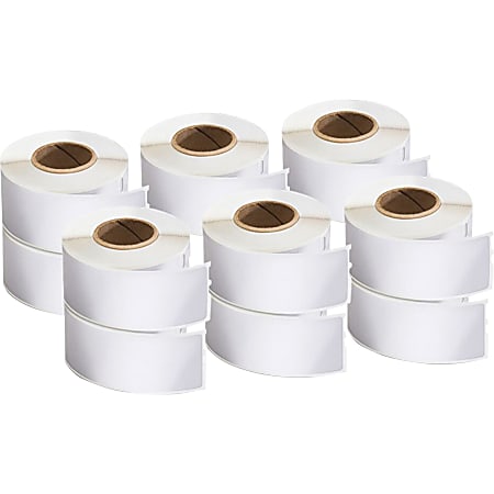 4 Rolls of 350 White Address Labels For DYMO LabelWriters 30252 1-1/8" x 3-1/2" 