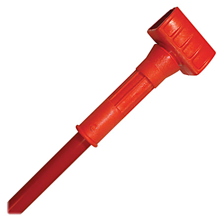 Tymsaver II Plastic Mop Handle - 54" Length - Orange - Fiberglass
