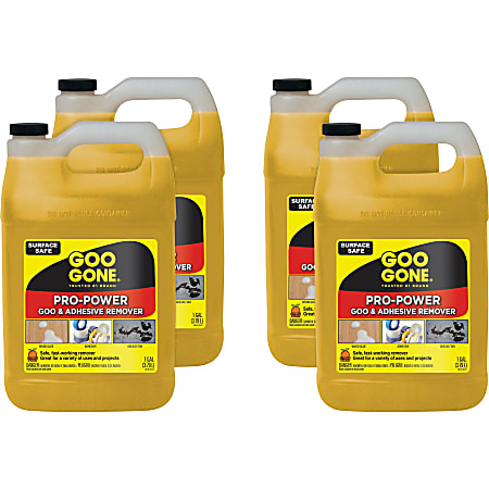 Goo Gone 2112CT Pro-Power Cleaner, Citrus Scent, 1 qt Bottle, 6