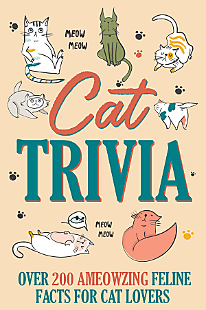Willow Creek Press Softcover Gift Book, Cat Trivia