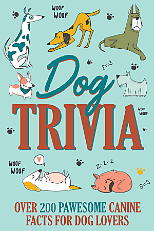 Willow Creek Press Softcover Gift Book, Dog Trivia