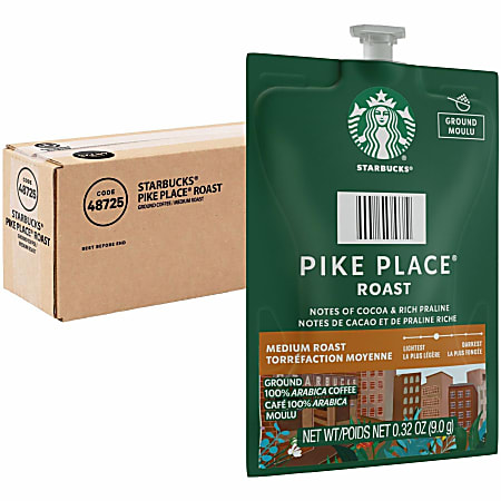 Flavia Freshpack, Ground Pike Place Roast Freshpack, 48725