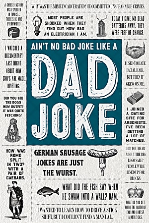 Willow Creek Press Softcover Gift Book, Dad Joke