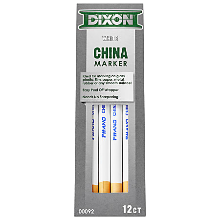 https://media.officedepot.com/images/f_auto,q_auto,e_sharpen,h_450/products/907309/907309_o01_dixon_phano_china_markers_100419/907309