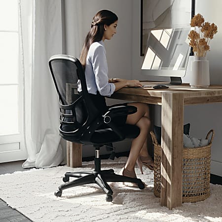 Flash Furniture Porter Ergonomic Mesh High Back Office Chair Black