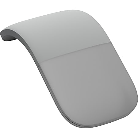 Microsoft Surface Arc Mouse Wireless Bluetooth Light Gray - Office Depot