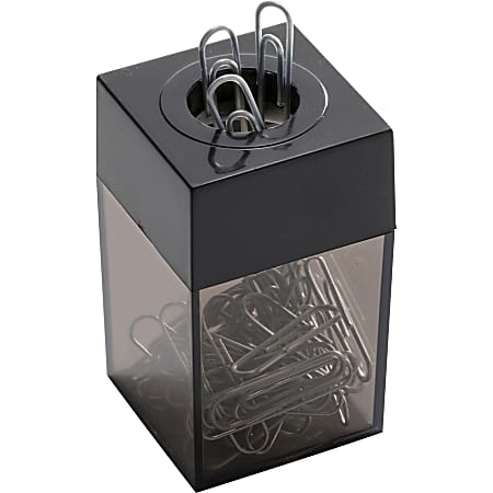  Paper Clip Dispenser, Magnetic Paper Clip Holder – Compact  Size fits Perfectly on Your Desk or Table – Great for School, Office - 6  Pack : Office Products