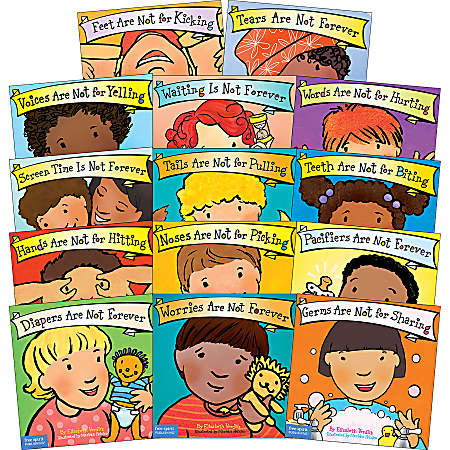 Free Spirit Publishing Best Behavior English Book Set, Set Of 14 Books