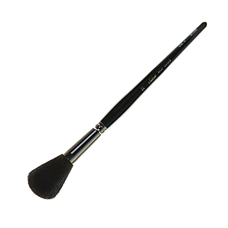 Silver Brush Paint Brush, Size 16, Round Mop Bristle, Goat Hair, Dark Red