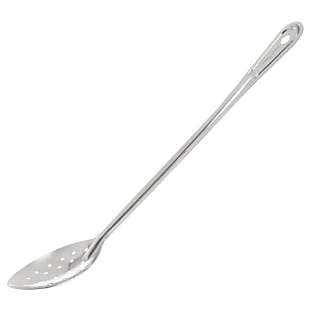 Hoffman Browne Serving Spoons, 13", Perforated, Silver, Set Of 120 Spoons