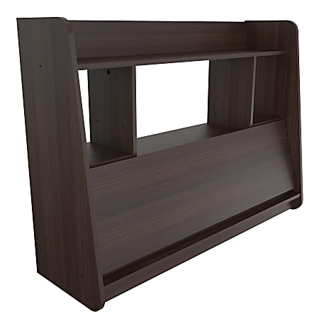 Espresso floating desk online