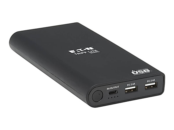 Tripp Lite UPB-20K0-2U1C Power Bank - For Digital Camera, USB Device, Mobile Phone, Tablet PC, Mobile Device, Handheld Device,  - UPB20K02U1C