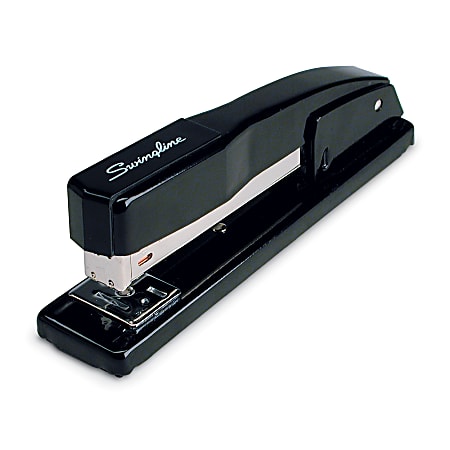 Swingline® Commercial Desk Stapler, 20 Sheets Capacity, Black