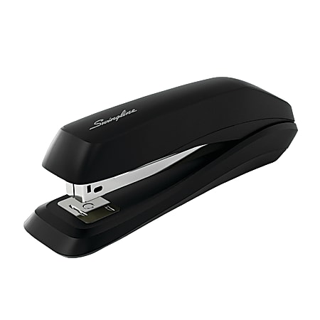 Swingline - Light-Duty Full Strip Desk Stapler, 20-Sheet Capacity - Black