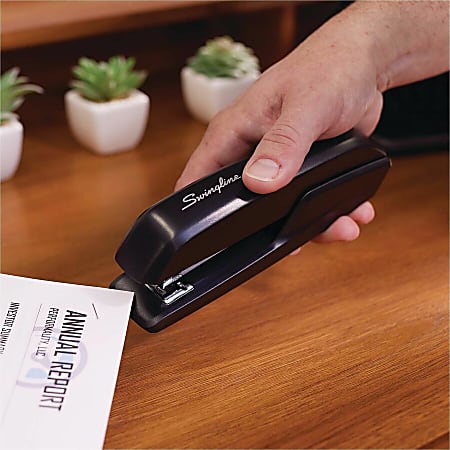 Swingline Eco Version Standard Stapler 15 Sheets Capacity Black