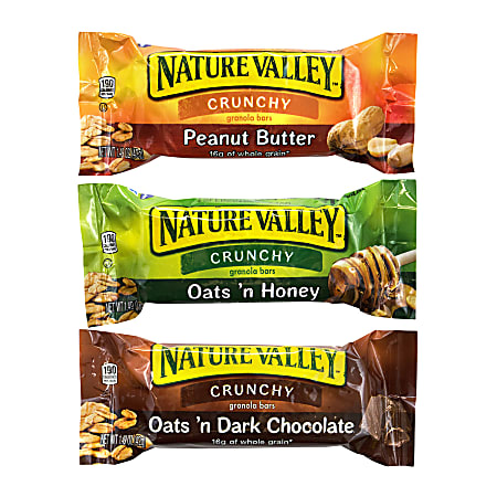 Nature Valley Assorted Crunchy Granola Bars, Box Of 49 Bars