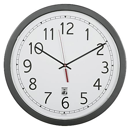 SelfSet Wall Clock, 16-1/2 SelfSet Wall Clock, 16-1/2