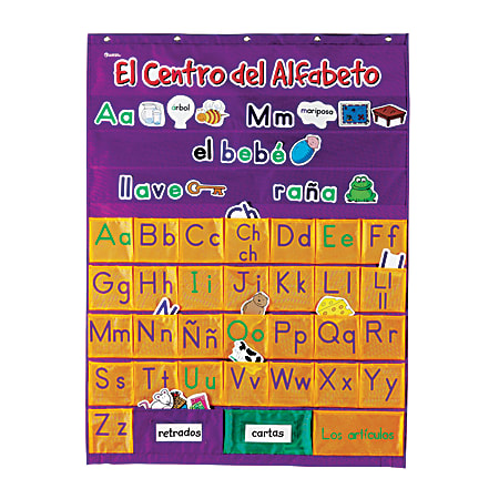 Alphabet Pocket Chart Activity Cards – Clever Toys