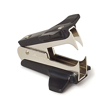 Swingline Deluxe Staple Remover Extra Wide Steel Jaws Black