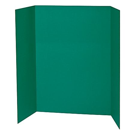 Pacon® Presentation Boards, 48" x 36", Green, Pack