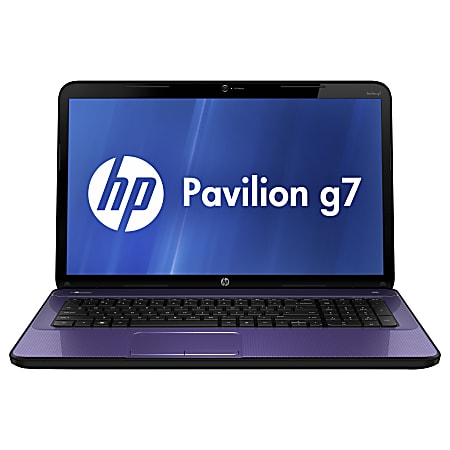 HP Pavilion g7-2300 g7-2314nr 17.3" LCD Notebook - AMD A-Series A6-4400M Dual-core (2 Core) 2.70 GHz - 6 GB DDR3 SDRAM - 1 TB HDD - Windows 8 - 1600 x 900 - BrightView - Bright Purple