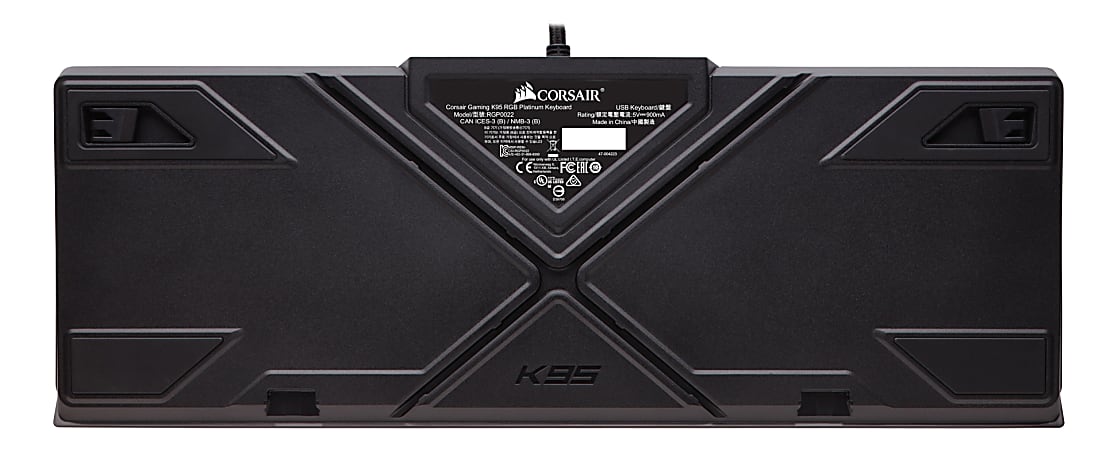 Teclado Corsair K95 RGB Platinum XT Cherry MX Speed