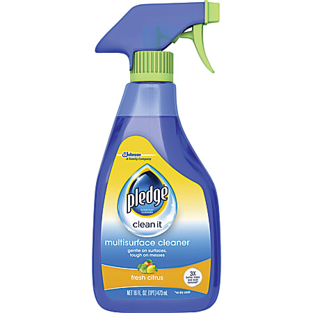 Pledge® Multi-Surface Cleaner Trigger Spray, 16 Oz Bottle