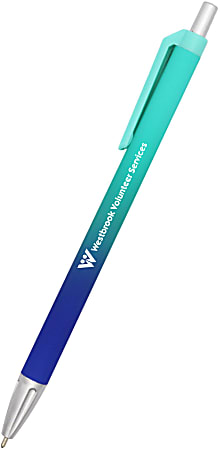 Custom Promotional Budget Pro Ombre Gel Glide Pen, 1.0 mm, Black Ink