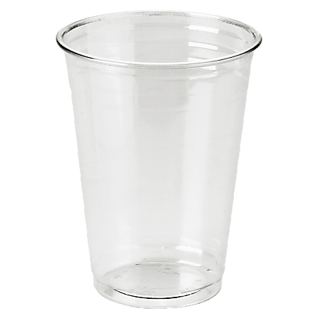 Dixie Clear Plastic Cups 10 Oz Box Of 500 Office Depot