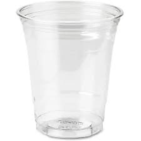 Solo Plastic Disposable Cups 12 fl oz 20 Carton Clear PETE Plastic Cold  Drink Water Juice Soda - Office Depot