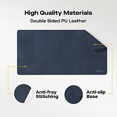 Pu leather desk mat store