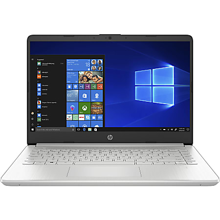 HP 14-dq1020nr Notebook Refurbished Laptop, 14" Screen, Intel® Core™ i3, 4GB Memory, 128GB Solid State Drive, Windows® 10, HP9LL02UAR