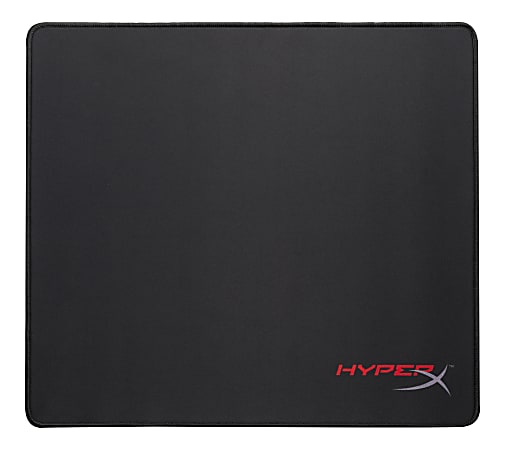 HyperX FURY S Pro Gaming Mouse Pad - Textured - 17.72" x 15.75" Dimension - Black - Cloth, Rubber, Woven Fabric - Anti-fray, Wear Resistant, Tear Resistant