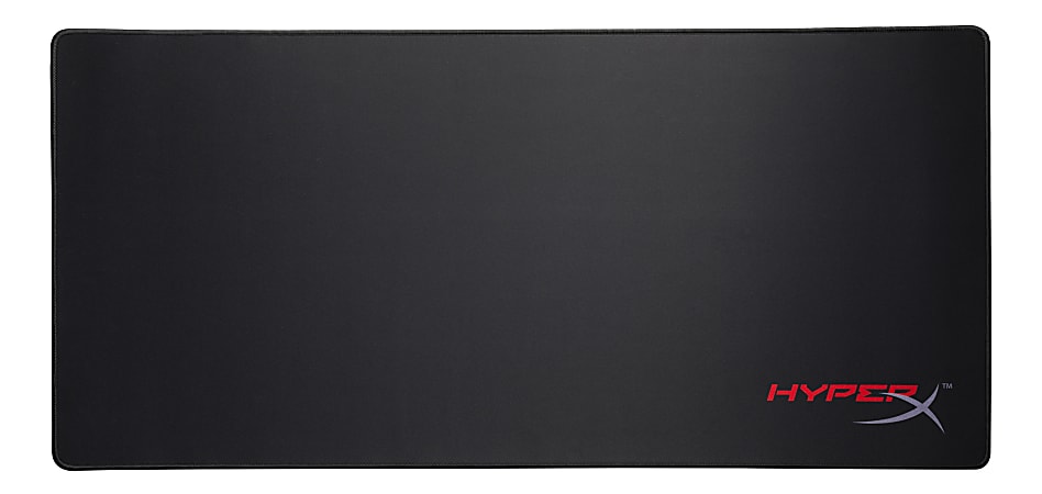 Kingston® HyperX FURY S Pro Gaming Mouse Pad, 16.7" x 35.4", Black, HXMPFSXL