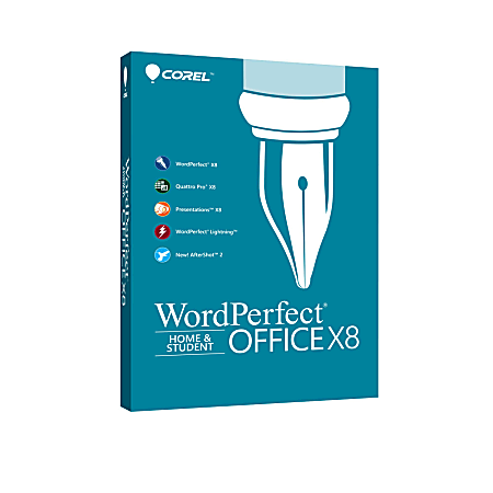 Corel® WordPerfect® Office X8 Home & Student, Download