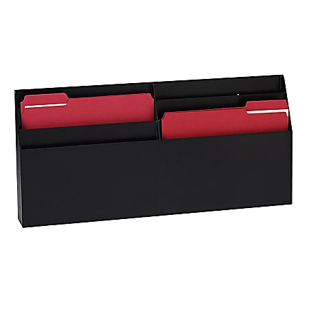 Eldon® Optimizers™ 6-Pocket Organizer, 11.5"H x 24.6"W
