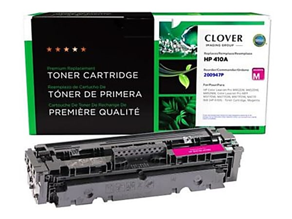 Clover Imaging Group™ Remanufactured Magenta Toner Cartridge Replacement For HP 410A, CF413A